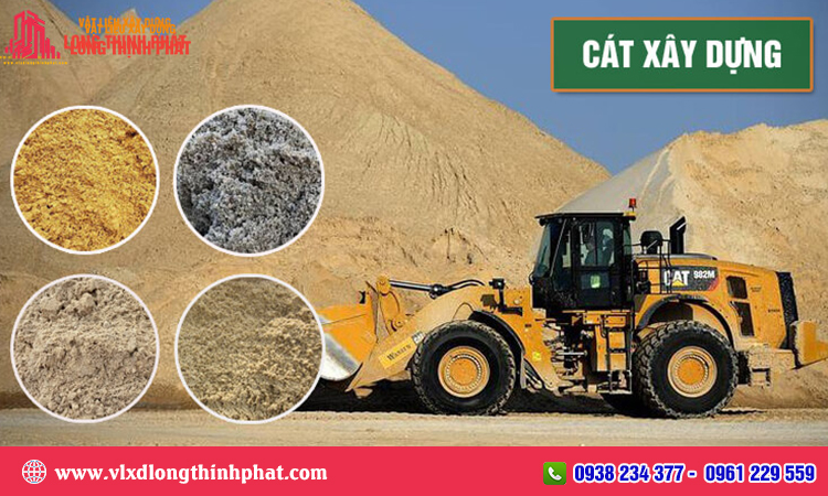 Các loại cát xây dựng